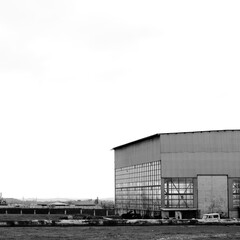 storage tanks in a factory