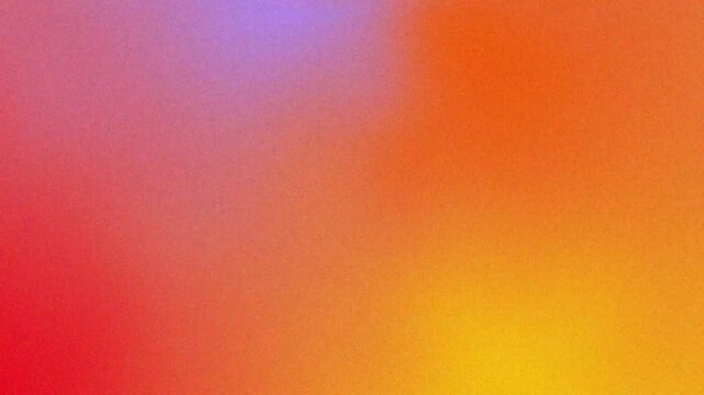 Grainy gradient background, Trendy vibrant color motion graphic for backdrop, grain wallpaper. Blurred flowing abstract animation