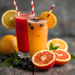 fresh fruit juice