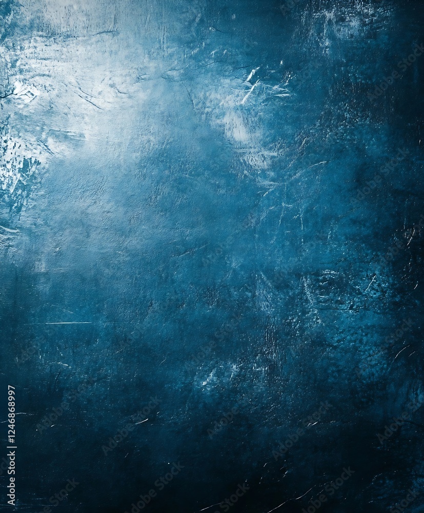 Aufkleber dark blue concrete texture fine for artistic and industrial design projects : generative ai