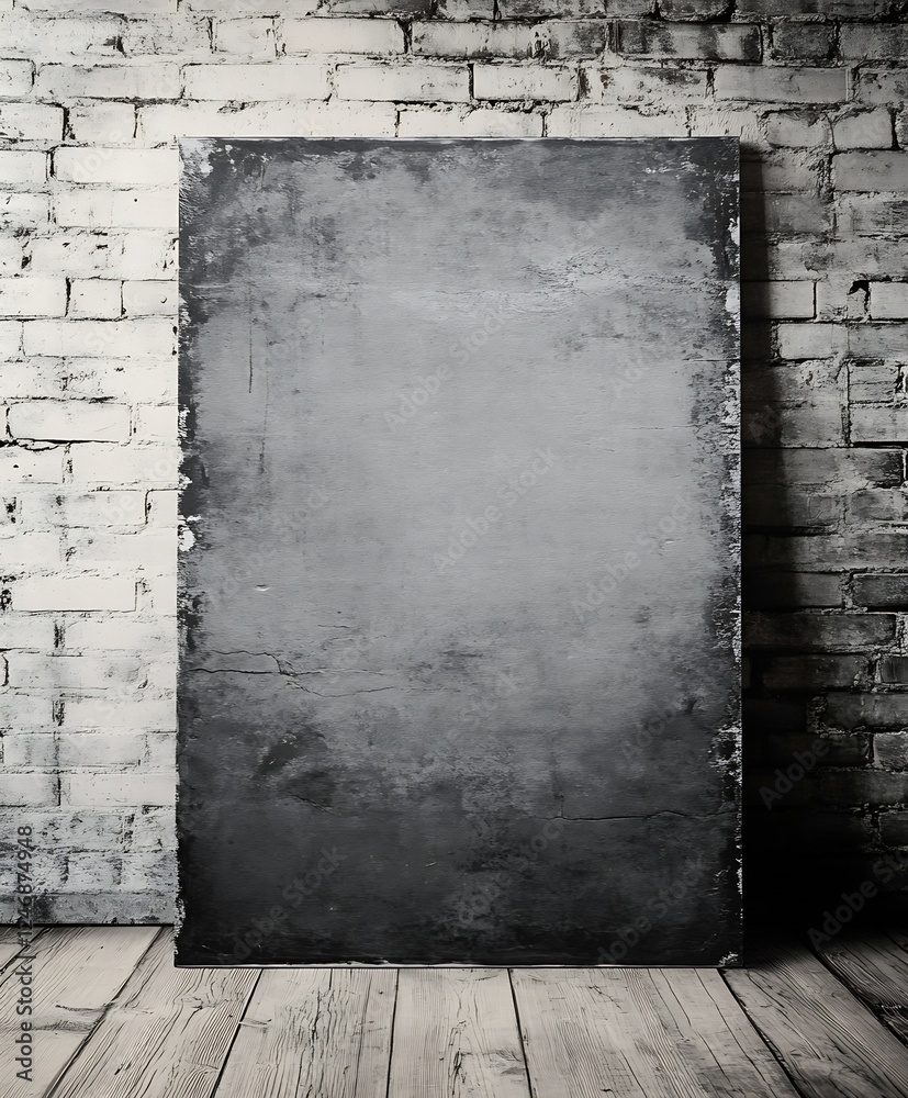 Poster grunge concrete wall with texture for urban design backgrounds : generative ai