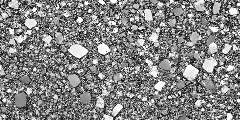 A cool, silver glitter backdrop with glistening flakes scattered evenly. The cool, metallic texture makes it perfect for tech-related projects, high-fashion designs, or holiday-themed advertising.