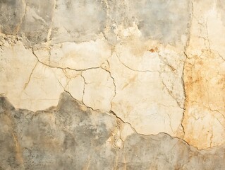 Obraz premium Grunge Texture of Cracked Weathered Concrete Wall Background : Generative AI