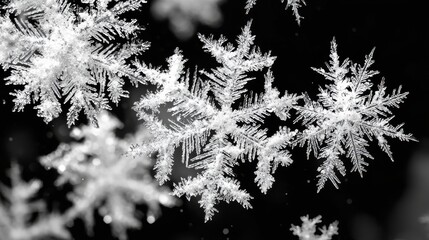 Expansive snow-covered landscape with smooth undulating snow floor and clear blue sky