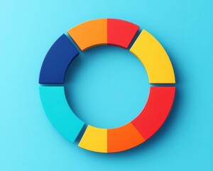 Obraz premium cost of capital return growth. Circular infographic connecting cost of capital, return on investment ROI, and growth strategies for decision-making