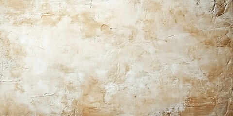 Fototapeta premium Vintage Textured Antique Beige Grunge Wall Background with Rustic Patina for Design Projects : Generative AI
