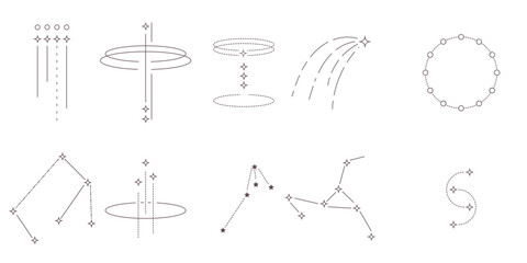 Cosmic Galaxy Line Set