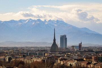 Torino Landscape With The Iconic