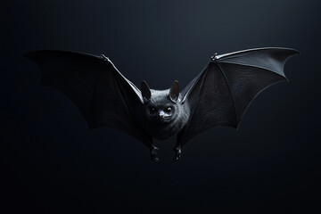 Bat isolated on a dark background