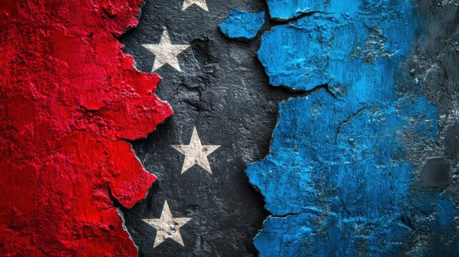 Political polarization undermines democratic values.