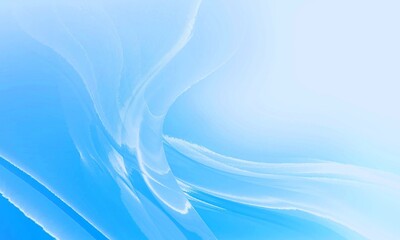 Abstract Light Blue Fluid Art Background