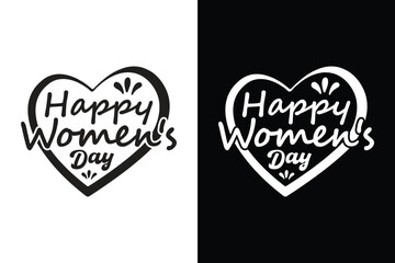 Happy Women's Day T-Shirt Design