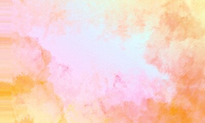 Delicate Watercolor Wash Background in Soft Pastel Hues