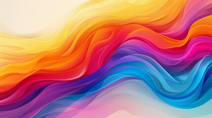 Bright gradient background with smooth colour transitions is ideal for website design, banner ads or digital presentations where you need to create a modern and attractive visual style.