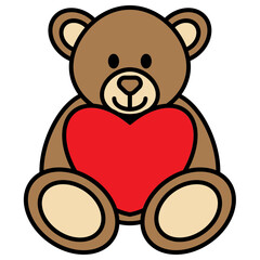 Teddy Bear with heart