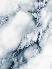Elegant White and Grey Marbled Texture Perfect for Modern Interior Design : Generative AI