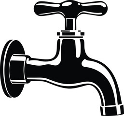 Stylish premium quality Tap vector illustration, Tap silhouette vector art, Tap line art vector icon design