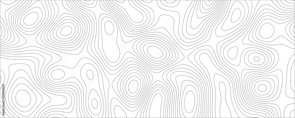 Poster abstract grid with lines, topographic contour map. geographic mountain contours map texture with sta