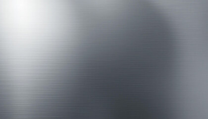 Fototapeta premium Abstract background gray featuring a metallic sheet with a smooth brushed texture and soft gradients.