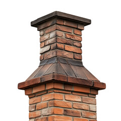 Chimney isolated on transparent or white background