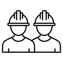 Renovation Teamwork  Icon Element For Design