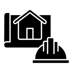 Architectural  Icon Element For Design