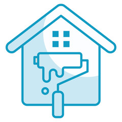 Residential Renovation  Icon Element For Design