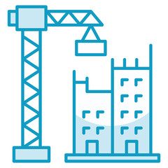 Obraz premium New Construction Icon Element For Design