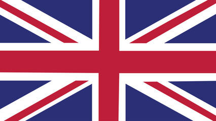 Uk flag vector icon.