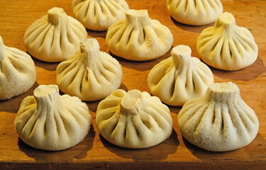 A popular dish is khinkali