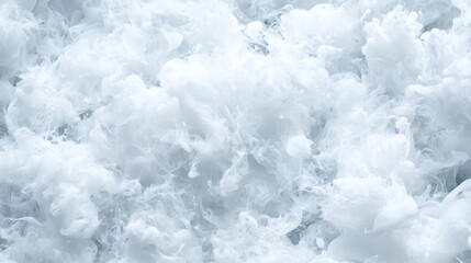 Fototapeta premium Abstract White Ink Swirls Background Texture