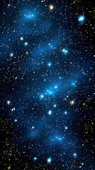 Obraz premium Exploring the Cosmic Vastness: A Deep Space Journey Through the Galaxy, Stars, and Celestial Bodies in Astrophotography and Astronomy