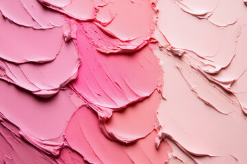 Obraz premium Overview of cosmetic product swatch featuring a complete background texture