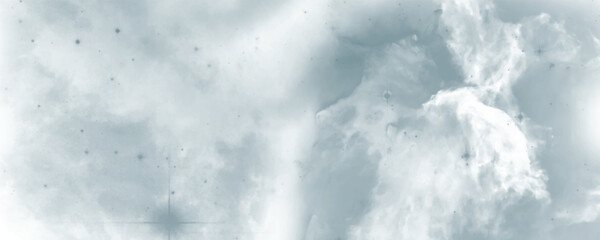 Ethereal and Abstract Cosmic Landscape Featuring the Delicate and Flowing Forms of a Nebula
