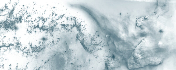 Expansive and Mystical Space Phenomenon Depicting the Cosmic Motion of an Interstellar Nebula
