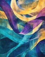 Mental Health Awareness Day Background Featuring Bipolar Disorder Anxiety Stress Emotional Themes