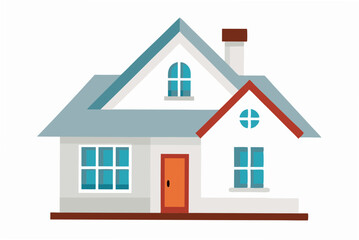 house icon isolated on white