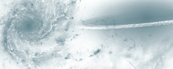 Ethereal and Dreamlike Space Scene Depicting the Beautiful and Mysterious Depths of the Universe
