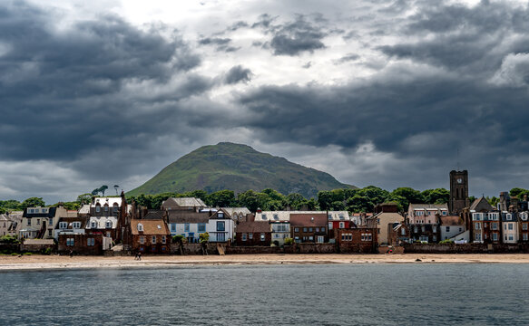 Picturesque Atlantic Coast Near North Berwick In East Lothian In Scotland, UK