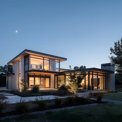 Modern simplicity retreat