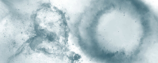 Dreamlike Celestial Scenery Highlighting the Magical Colors and Swirling Clouds of a Distant Nebula
