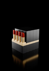 Red lipstick cosmetic makeup luxury product fashion