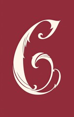 Naklejka premium letter 