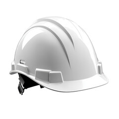 Fototapeta premium Safety helmet on a Transparent background highlighting essential personal protective equipment for construction, Safety Helmet isolated on