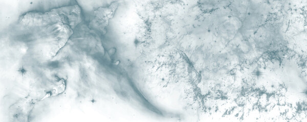 Majestic Celestial Display Featuring a Stunning Nebula With Glowing Dust and Gas in the Depths of Space
