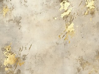 A beige background with a golden graffiti texture, light gray and gold style, delicate brushwork,...