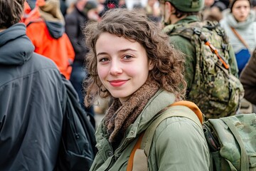 :  Countless individuals participate in the city streets for the annual Milan Women's Fashion Week in Milan