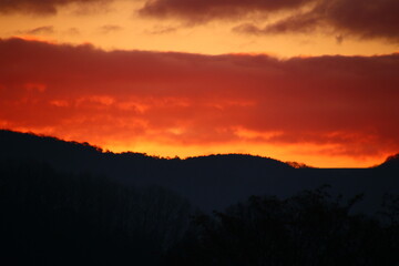 Fototapeta premium 初日の出前