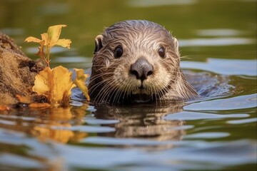 Enhydra Lutris, the Playful Sea Otter at Moss Landing, California - A Stunning Animal of Nature's Aquatic Wildlife