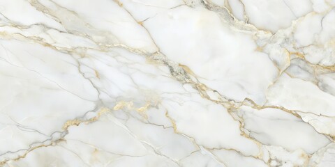 Marble Panoramic Background, White Marble, Elegant Photography, AI Art, Wide Angle